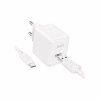 Зарядное устройство HOCO CS11A USB + cable USB to USB-C white (6942007603614) - Image 1