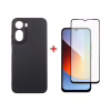Чохол до мобільного телефона Dengos Carbon Cover + Glass Xiaomi Redmi A7 Pro Black (DG-KM-202) - Image 1