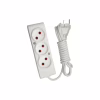 Мережевий подовжувач TECCO 1.5m white (8681277843556) - Image 1