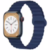 Ремешок для смарт-часов Drobak Silicone Magnetic Link для Apple Watch All Series Ultra 2 49/45/44/42mm Midnight blue (898927) - Image 1