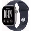 Смарт-годинник Apple Watch Series 12 GPS 42mm Space Grey Aluminium Case with Navy Blue Sport Band - S/M (MJE74RK/A) - Image 1