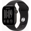 Смарт-часы Apple Watch Series 12 GPS 42mm Black Aluminium Case with Black Sport Band - S/M (MJEA4RK/A) - Image 1