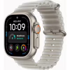 Смарт-годинник Apple Watch Ultra 4 GPS + Cellular 49mm Natural Titanium Case with Translucent Grey Ocean Band (MJAD4QI/A) - Image 1