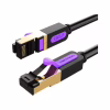 Патч-корд 5m S/FTP cat 7 RJ-45 black Vention (ICDBJ) - Image 1