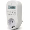 Таймер-розетка EUROELECTRIC 16A/3600W 7дн, White (ST-16A/3,60kW(E)) - Image 1