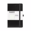 Книга записна Axent Partner, 125x195 мм, 96 аркушів, крапка, чорна (8306-01-A) - Image 1