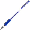 Ручка гелева Baoke 0.5 мм, з грипом, синя, 12 шт (PC880D/F-blue) - Image 1