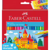 Фломастери Faber-Castell Замок Felt tip pen Castle у картонній коробці 36 кольорів (31678) - Image 1