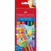 Олівці кольорові Faber-Castell акварельні , 12 кольорів + пензлик (114413) (1407) - Image 1