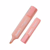 Маркер Axent Highlighter 2537-A, 1-5 мм клиноп. пастель рожевий (2537-24-A) - Image 1