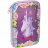 Пенал Cool For School с окошком 1 отделение с органайзером фиолетовый (QT-5750-Purple) - Image 1