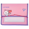 Папка для тетрадей Yes на резинке пластиковая Line Friends Cony В5 (492210) - Image 1