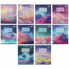 Тетрадь ZiBi набор ученических CLOUDS 10 штук, 36 листов 8 предметов (ZB.1732-99) - Image 1