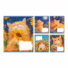Зошит 1 вересня Sunny cat А5 12 аркушів коса лінія (768770) - Image 1