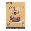 Цветной картон ZiBi CAPYBARA, А4, 10 цветов – 10 листов (ZB.1950-18) - Image 1