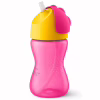 Поильник-непроливайка Philips AVENT с трубочкой 300 мл, 12 мес+ розовый (SCF798/02) - Image 1