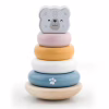 Развивающая игрушка Viga Toys Пирамидка PolarB Белый медведь (44005) - Image 1