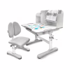 Парта зі стільцем Evo-kids Panda grey (BD-28 G) - Image 1
