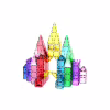 Конструктор Picasso магнітний Tiles The Building Blocks With Car 61 деталь (817338028244) - Image 1