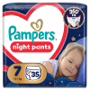 Подгузники Pampers Night Pants Розмір 7 (15+ кг) 35 шт (8006530320573) - Image 1