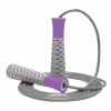 Скакалка PowerPlay 4206 Cіро-фіолетова (PP_4206_Grey/Violet) - Image 1