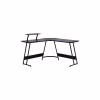 Комп'ютерний стіл GT Racer T-1741 Black (T-1741 (130x130x45x73) Black) - Image 1