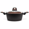 Каструля Hölmer кована з кришкою CR-1342-SBMCL Carrot 4,2 л (CR-1342-SBMCL Carrot) - Image 1