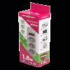 Сетевий фільтр Maxxter SPM3-G-6G 3 розетки, 1.8 метра - Image 1