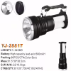 Ручной фонарь Yajia YJ-2881T, Аккумулятор, 1LED+16SMD, боковая подсветка, солнечная батарея - Image 1