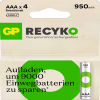 Акумулятор GP Recyko 950mAh Eco, Ni-MH AAA, 1.2V, 2.4A, LSD70-5, коробка 4 шт. - Image 1