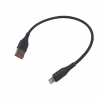 Кабель USB - Lightning iPhone  короткий / Силиконовый / 30см - Image 1