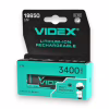 Акумулятор Videx 18650 Li-ion 3400mAh 3.7V З ЗАХИСТОМ !! - Image 1