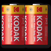 Батарейка KODAK Super Heavy Duty R20P (D) / соляна - Image 1