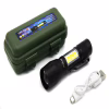 Ручний ліхтар Police BL-513, RB261, ЗУ microUSB, Zoom - Image 1