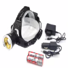 Налобный фонарь WD111, 2х18650 Акк., T6+XPE, ультрафиолет, Zoom, MicroUSB ЗУ - Image 1