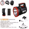 Ручний ліхтар Yajia YJ-1908, 20W+22SMD LED, Power Bank, Сонячна панель, Led лампочки, Радіо - Image 1