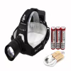 Налобный фонарь P53, 3х18650, ЗУ MicroUSB, P50 LED, Zoom - Image 1
