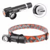 Налобний ліхтар W01, Акк., LED, USB зарядка, магніт - Image 1