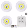 Ліхтар для кемпінгу BL-1012, LED, пульт, три лампи, два режими яскравості, 7477, 4926 - Image 1