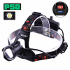 Налобный фонарь XQ-218-HP50, 3х18650, ЗУ MicroUSB, P50 LED, Zoom - Image 1