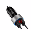Автомобильное зарядное устройство HZ HC6, 2 × USB, с вольтметром - Image 1