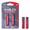 Аккумулятор Rablex HR6/AA Ni-MH 600mAh 1.2V 1 шт. - Image 1