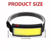 Налобный фонарь Bailong BL-F007, WD163, COB, USB, 8130 - Image 1
