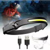 Налобный фонарь Bailong BL-W689, G28-LM+COB, Motion Sensor, Li-Ion аккум., ЗУ Type-C, 8093 - Image 1