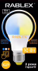 Светодиодная LED-лампа Rablex RB506 12W E27, регулировка цветовой температуры 3000–6200K - Image 1