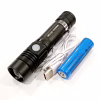 Ручний ліхтар Police WD232, Li-ion 18650, T6, Zoom, ЗУ USB - Image 1