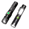 Ручной фонарь BL-502-T6+COB, ЗУ microUSB, 1x18650, zoom, - Image 1