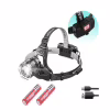 Налобный фонарь Bailong BL-8003-P50, 2x18650, zoom, ЗУ microUSB, - Image 1
