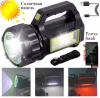 Ручний ліхтар T95-LED+COB, Білий, Червоний, powerbank, Li-Ion акум., сон., батарея, ЗУmicroUSB - Image 1