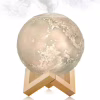 Ночник - увлажнитель воздуха Луна 3D Moon Lamp RGB, USB, 6727-2 - Image 1